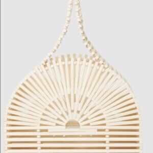 Cult Gaia Dome Mini Bamboo Bag